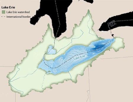 The GLWQA Nutrients Annex Subcommittee has suggested that the Lake Erie algae problem can best be described in relation to the three main basins of the Lake: The Western Basin is very shallow with an