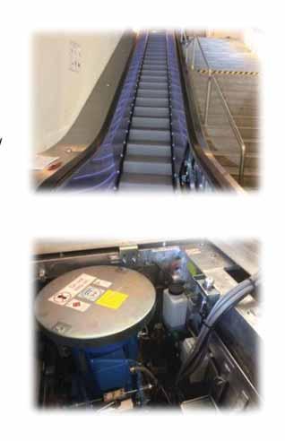 Page 10 Reducing Energy Consumption NEW ESCALATORS IN THE VIC As part of BMS work in