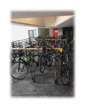 This is to facilitate and encourage the usage of bicycles by staff at large.