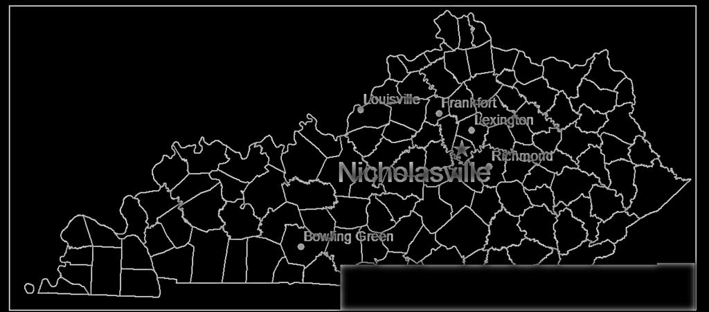 1.0 INTRODUCTION The City of Nicholasville is located southwest of the City of Lexington in Jessamine County, Kentucky.