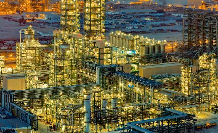 SM Revamps and downstream integration 07 UNIPOL PE plant in Al-Jubail Industrial City, Saudi Arabia Adding measurable value to the petrochemical industry We teamed up with Univation Technologies, the