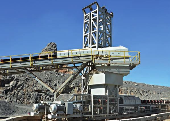 CONVEYOR SYSTEMS OVERLAND- / DOWNHILL- / CURVE CONVEYORS Conveyor systems are of increasing interest for any kind of bulk handling industry, due to the fact that they usually reduce transport costs