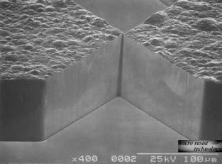 source required) Thickness up to 700µm with single spin application Smooth