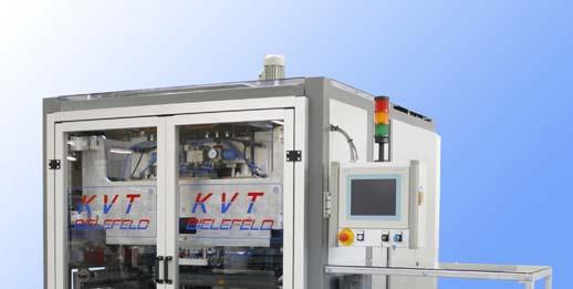 The machines Polyamide welding machine KVT VP-C 80-40-200-NC-HGS - Stable machine base frame - Machine