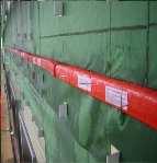 TENMAT FF109/125 The FF109/125 Ventilated Fire Barrier is a cavity fire barrier system for ventilated cavities of up to 125mm which is a fully intumescent component.