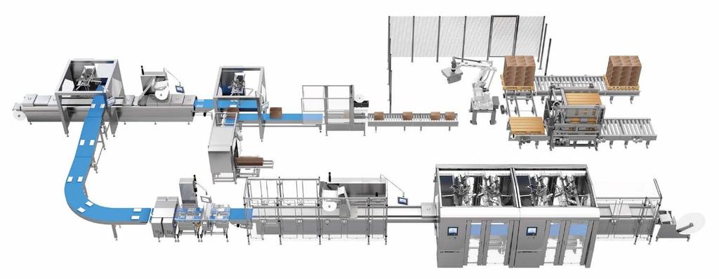 What can be automated in a packaging process?