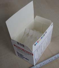Carton size: approx. 102x63x67 mm 3.