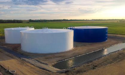 ABOVEGROUND LIQUID STORAGE TANKS Options for Planning Success Logistics of planning a new storage tank can be the biggest challenge.