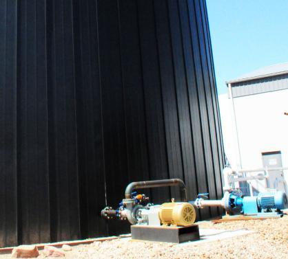 Heartland Tank Companies innovative heated and insulated system for liquid storage tanks enables product storage at a constant temperature through frigid winter conditions.