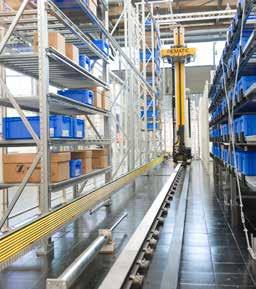 Lightweight, single-masted, aluminum construction ensures slick acceleration and high travel speed, essential in any picking or fulfillment operation.