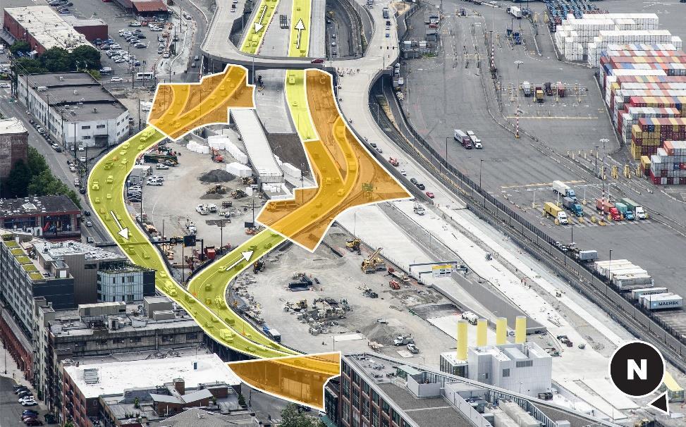Why Connecting SR 99 to the tunnel: Crews will have to work in the path of SR 99 s current configuration to