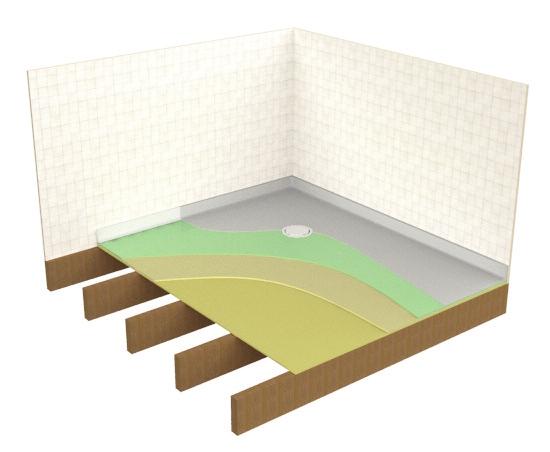 *Check compatibility of gulleys with other manufacturers pre-formed shower bases Some Gulley Options Gulley for tiled floor Designed for use with floor