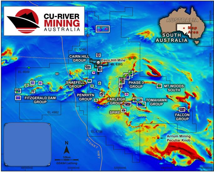 EXPLORATION Substantial IOCG exploration opportunities within our large EL holdings in the Gawler Craton similar to Olympic Dam, Prominent Hill and Carrapateena.