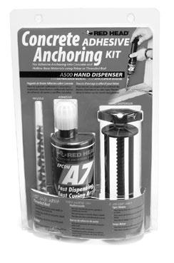 CONCRETE ADHESIVE ANCHORING SPECIALISTS 5 fl. oz.