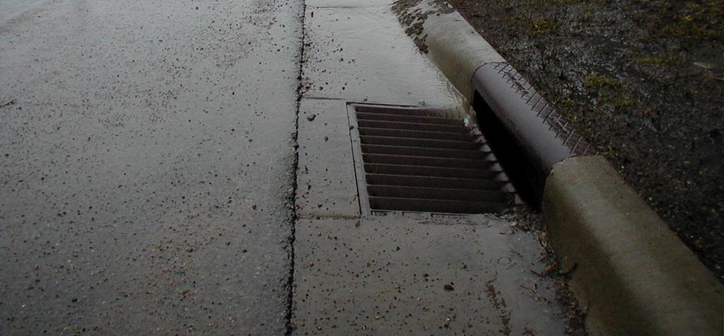 Municipal Separate Storm Sewer Systems (MS4s) Pipe conveyance Goal is