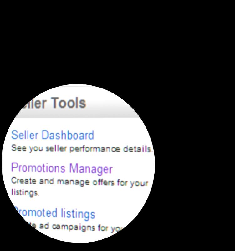Promotions Manager via the Seller Tools module Sellers without
