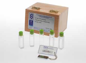 Nicotinic Acid - Far UV - Absorbance/Linearity RM-1A2A3A4A set: This CRM set of one blank and four increasing concentrations of Nicotinic Acid is unique in its ability for the verification of the Far