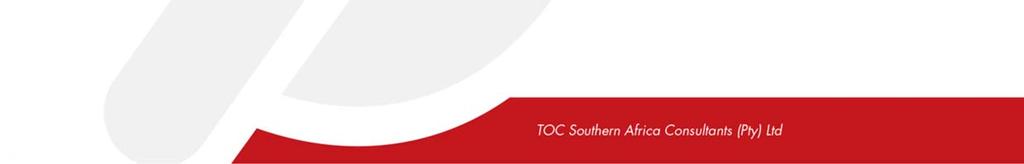 TOC and the 5 focusing steps by Philip Viljoen Abstract The five focusing steps of the Theory of Constraints have been successfully applied to the improvement of the Throughput of many operations,