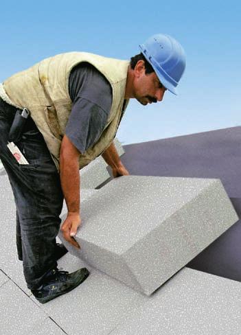 Any gaps can be filled with cut-to-fit strips of the insulating material. Sarking membrane A permeable sarking membrane guarantees a rain-proof layer over the insulating layer.