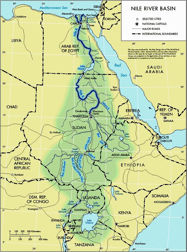 The Nile: a unique river basin Long river, complex geography and hydrology many tributaries with different characteristics, uneven rainfalls levels, different climate zones and environmental