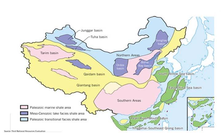 Shale in China