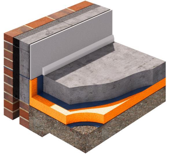 Jabfloor 70, 100, 150, 200, 250 Floor insulation below ground supported slab Jabfloor is a closed cell expanded polystyrene (EPS) insulation board for use in all floor constructions.