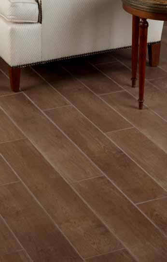 Available in a contemporary plank size, it s on-trend, extremely durable, and easier to maintain than traditional wood floors.