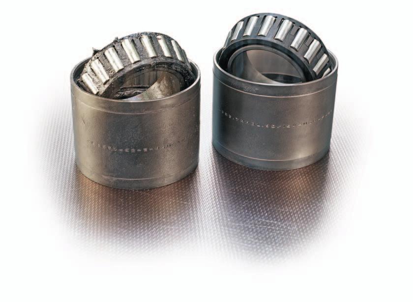 Aftermarket Reconditioning The extensive range of customer-oriented services includes the reconditioning of railway bearings in