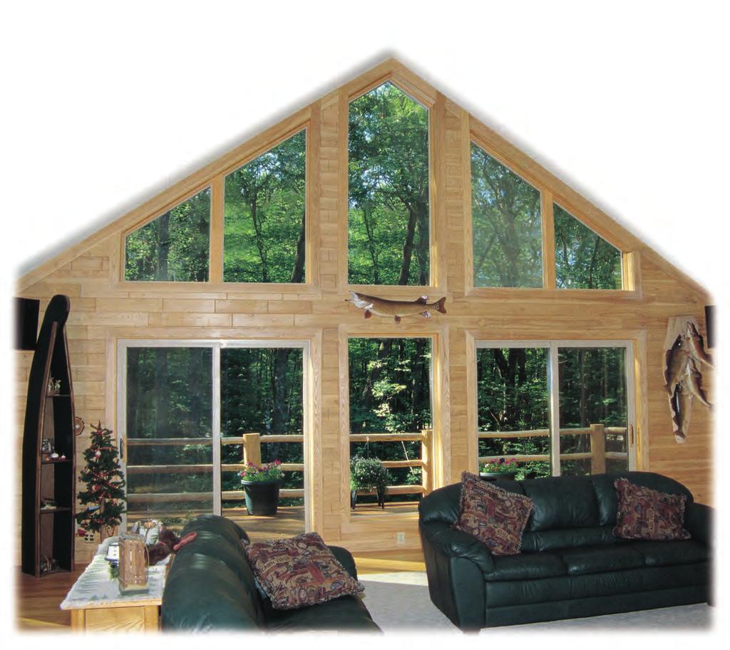 NORTHERN CLASSICS A magnificent in the focal point of any room. window will become LET THE NATURAL WOOD BEAUTY OF HAYFIELD NORTHERN CLASSICS WINDOWS BE THE CENTER OF ATTRACTION IN YOUR HOME.