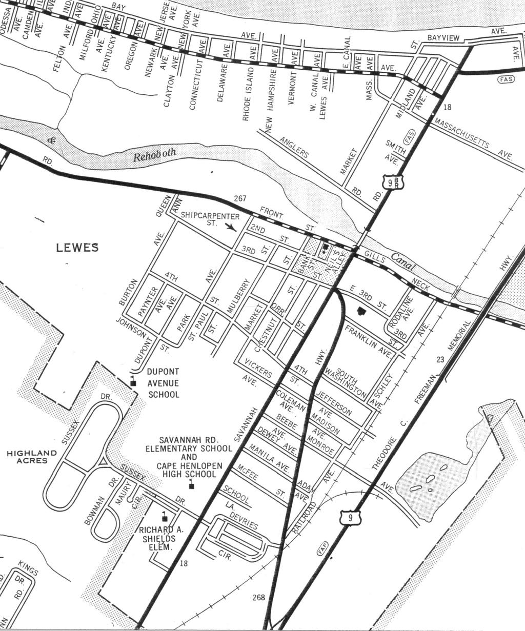 DATE 9-13-18 SITE REVISION ISSUED FOR PERMIT PARTIAL RENOVATION FOR: NO. 1 LEWES STREETS DEPT.