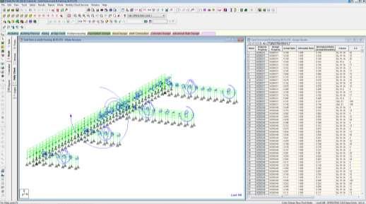 The As-Built System AutoPIPE Stress analysis of piping system
