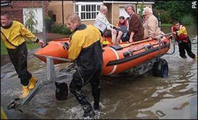 July 2007 Event Over 80mm of rain fell in just one and half hours, with the water reported to be waist deep in places.