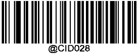 Modify Code 93 Code ID Modify Code 11 Code ID Modify Plessey Code ID Modify MSI-Plessey Code ID Modify GS1 Databar Code ID Example: Set PDF417 Code ID to p (HEX: 0x70) 1. Scan the Enter Setup barcode.