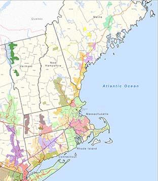 There are 2.7 million natural gas customers in the six New England states.