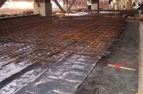 Paddington Central Regupol RAV100 was selected to isolate the concrete foundations of an eight-metre high podium deck from ground borne vibrations at a new business, retail