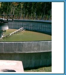 Water clarifier reduces the velocity of the water, ensuring that the incoming water is distributed uniformly in all the directions to fully