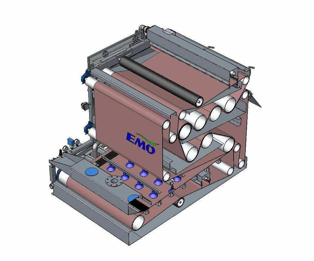 Belt Filter Presses: The Belt filter press of Medium Pressure has been developed for continuous thickening of primary urban or industrial sludge.