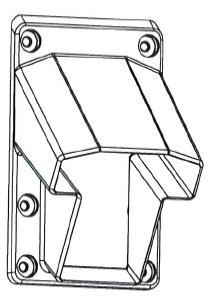 Code Compliance Research Report CCRR-0106 Page 10 of 13 T-Rail Stair Bracket (1) (1) Note: T-Rail stair brackets are field cut for a flush fit to the supporting surface with an angle corresponding to