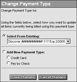 select Add New Payment Method.