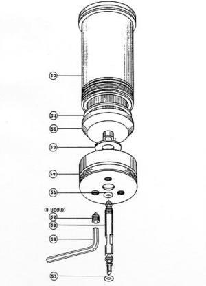 Fig. 2 - PRESSURIZED CELL ASSEMBLY