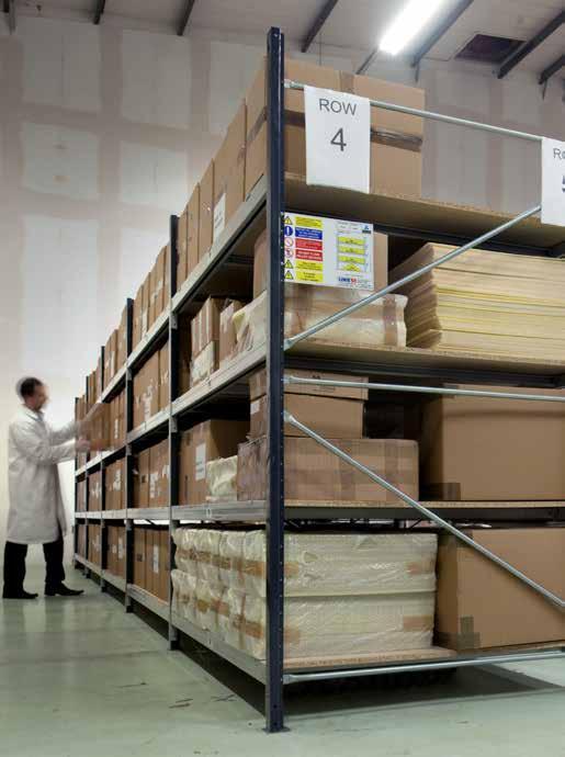 GENERAL STORAGE Light to heavy-duty shelving systems to meet your every need Storage is never as simple as having