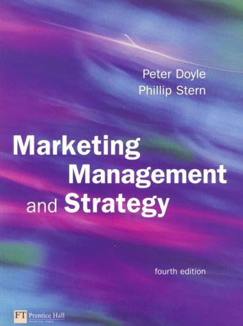Recommended support materials Module 3 Marketing Leadership and Planning Recommended reading Hooley, G. et al (2011) Marketing strategy and competitive positioning. 5th edition. Harlow Prentice Hall.