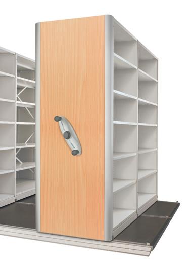 Shelving systems verses filing cabinets As you can see by the illustration (right) that you can achieve an equal amount of filing space with one double sided bay of shelving than in five traditional