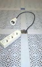 Decor/Cable strip (376 x 55 mm) for special design purposes and/or hiding cables underneath the
