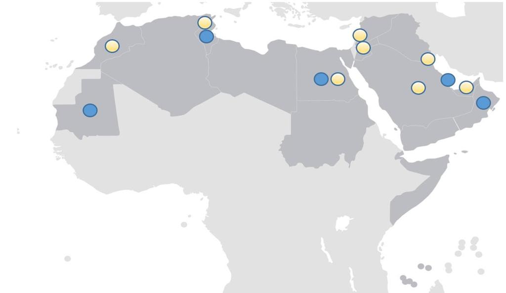 IRENA s engagements in the Arab region Country Support RRA Oman (2015) RRA Mauritania (2015); post RRA RRA Tunisia (in progress) RRA/REmap Egypt (in progress) REmap AUE (2015) Qatar National