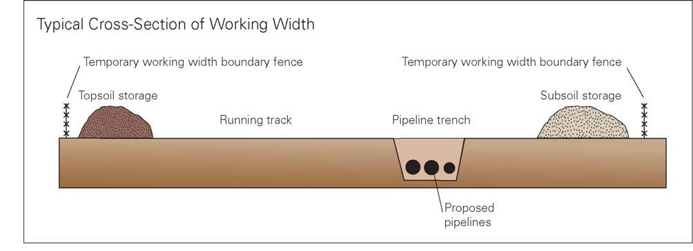 A Route Selection Study was then carried out to determine the best route for the replacement pipelines. The study took account of environmental, technical and financial issues.