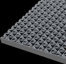 3M NOMAD Z-WEB MEDIUM TRAFFIC SCRAPER MATTING 6250 Effectively traps moisture and will not stain floor Designed for MEDIUM traffic conditions