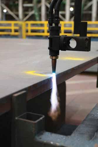 FLAME CUTTING, PLASMA CUTTING, LASER CUTTING, WATERJET CUTTING AND SAWING RECOMMENDATIONS All grades of BISALLOY quenched and tempered steel can be cut by either thermal cutting, laser cutting,