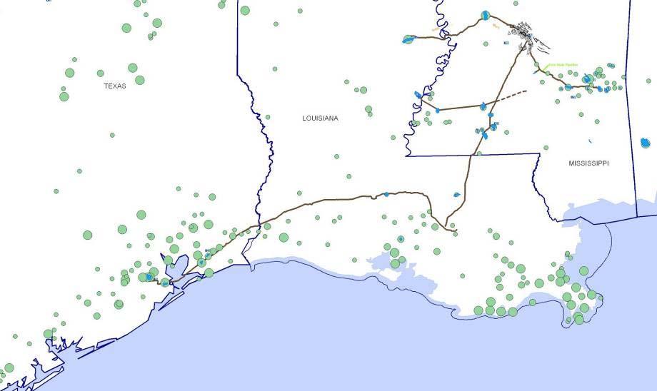 Gulf Coast Region: Control of CO 2 Sources &