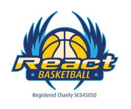 REACT BASKETBALL INVERCLYDE DEVELOPMENT OFFICER POST ROLE DESCRIPTION EMPLOYER: TEAM: POST: SALARY: LENGTH: WEEKLY HOURS: LOCATION: OFFICE BASE: RESPONSIBLE TO: RESPONSIBLE FOR: React Basketball,